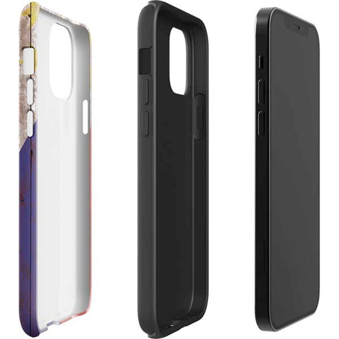 Philippines Flag Dark Wood iPhone 12 Mini Impact Case